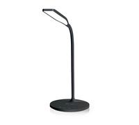 Lampe de Bureau LED avec Variateur et Chargeur sans Fil 15 W Noir