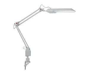 Lampe de bureau LED blanche - HERON II - Aluminium - 430lm - Orientable