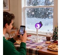 Lampe De Bureau LED En Forme De Tasse À Café Flottante,Lampes Pour Les Tables De Nuit,Éclairage USB Pour La Maison La Décoration Festive,Pour Table Bureau Salon Cuisine Halloween Anniversaire 15x21cm