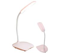 Lampe de bureau LED Generic - Petite lampe de bureau flexible à 360 degrés avec 3 modes et alimentation USB