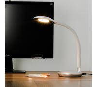 Lampe De Bureau LED Grise Avec Dimmer Tactile 3W