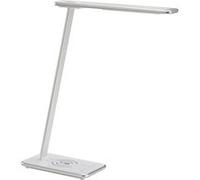 Lampe de bureau Led intégrée Bari - - 13,7 W - Chargeur Qi - Blanc