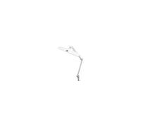 Velleman Lampe de bureau LED dimmable 21 W 84 LED à pince bras articulé blanc