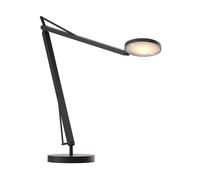 Grau Lampe de bureau LED John noir H x Ø 55x12cm