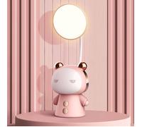 Lampe de bureau LED lampe de lecture USB rechargeable veilleuse de sommeil lampe de bureau rose