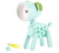Lampe de bureau LED pour chien | Belle petite veilleuse en forme d'animal,Lampe de bureau à piles à pression d'un bouton pour chambre d'enfant, table, chambre à coucher, décoration de la maison