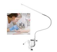 Lampe de Bureau LED Réglable pour Manucure et Tatouage - Clip Light avec Table de Manucure - Pour Ongles, Desk et Home