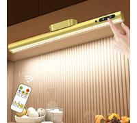 Lampe De Bureau Led Sans Fil, 4000Mah Lumiere Rechargeable Usb, Reglette Led Cuisine Magnétique Avec Télécommande, Éclairage Murale Pour Placard, Tableau, Miroir, Armoire, Bibliothèque