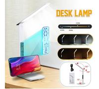 Lampe de bureau LED TEMPSA - 3 Niveaux de Luminosité 2800-5500K - Affichage LCD Multifonctionnel