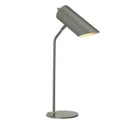 Lampe De Bureau Leyre Grise H:58Cm Moderne Lampe De Lecture