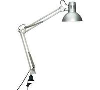 MAUL Spot à pince MAULstudy 8230595 1x E27 sans ampoule argent, 1 pc