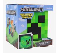 Lampe de Bureau Minecraft Creeper avec Sons Officiels - Lampe de Nuit Portable pour Chambre ou Décor Gamer, Cadeau Officiel