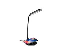 Grundig Lampe de Bureau avec Chargeur de Téléphone Sans fil USB LED Flexible Pli