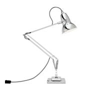 Anglepoise Original 1227 Lampe de bureau, chrome / câble noir/blanc