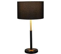 Lampe de Bureau postmoderne de Luxe pour Chambre à Coucher, Salon, canapé, Lampe de Chevet, Table cylindrique en Tissu Noir Tendance, façade d'hôtel, café, B&B, luminaire innovant