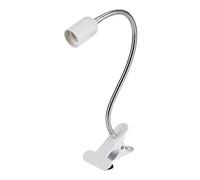 Lampe de bureau réglable lecture LED 360 degrés torsadée avec clip lampe de tatouage pour la lecture salon de beauté sourcil Nail Art maquillage permanent(EU plug)