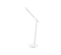 Lampe de bureau Tellur Smart WiFi, 12W, blanc, chaud, Qi 10W, USB 10W, réglable, blanc