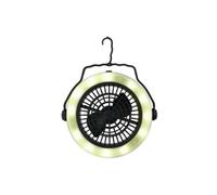 Lampe De Camping Avec Ventilateur - Alimenté Par Batterie - Led Multicolore
