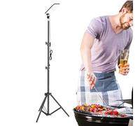 Lampe de Camping,Éclairage LED avec Support Réglable | Lumière Extérieure Télescopique sur Trépied pour Pêche Garage Atelier Tente Patio Intérieur