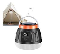 Lampe de camping, écran numérique réglable, lanterne d'extérieur rechargeable, pour paysage, fête, jardin, chemin, cour, patio et cour arrière