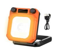 Lampe de camping | Lampe de camping magnétique pliable avec batterie de 3 200 mAh | Lumières portables pour camping 3200 mAh avec écran LCD, pour tente, porche, intérieur, jardin, patio, travail