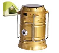 Lampe de camping - Lampe solaire portable extensible pour randonnée, 3 modes d'éclairage à suspendre, lanterne de camping électrique, accessoires pour la randonnée, la pêche, la randonnée