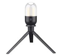 Lampe de camping - Lanterne de camping rechargeable | 4 modes d'éclairage de camping LED avec support - Sans fil, portable, étanche, petite lampe de poche LED pour tente, extérieur, intérieur, maison