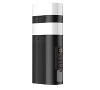 Lampe de camping magnétique 2 en 1 et batterie externe - 6 000 mAh, modes RVB