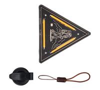 Lampe de camping portable multifonctionnelle triangle petite lampe pendentif lampe d'avertissement de nuit portable camping multifonction triangle d'avertissement de nuit