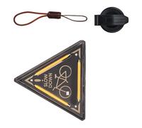 Lampe de camping portable multifonctionnelle triangle petite lampe pendentif lampe d'avertissement de nuit portable camping multifonction triangle d'avertissement de nuit