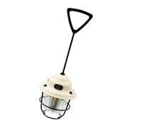 Lampe de camping rechargeable à suspendre avec 6 modes d'éclairage - Lampe torche LED pour tente de camping