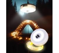 Lampe de camping rechargeable avec guirlande 10 m [Lunartec]