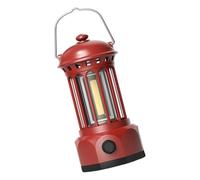 Lampe de camping rétro résistante à l'eau, éclairage avancé, lampe suspendue rechargeable IPX4 adaptée pour les activités de plein air, tentes, lumière rechargeable vintage