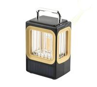Lampe de camping solaire d'extérieur avec design portable, lampe de table de marche, décoration de jardin