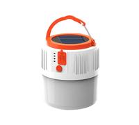 Lampe De Camping Solaire Plusieurs Modes D'éclairage Voix/Télécommande 48 Led 3 Piles