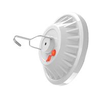 Lampe de camping solaire rechargeable à LED - Lampe portable d'urgence - Marché de nuit - Pour camping et randonnée - Lampe de tente rechargeable par USB