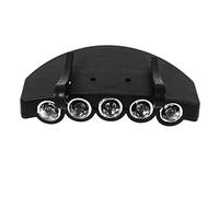 Lampe de Casquette 5 LED Lampe de Casque à Clip Eclairage Frontale Super Lumineux pour Pêche Camping Randonnée