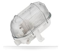 Lampe de cave IP54 E27 I 180mm blanc