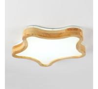 Lampe De Chambre D'enfant En Forme D'étoile Nordique À Cinq Branches Lampe De Plafond À Intensité Variable Tricolore Luminaire Encastré Lampes À Panneaux Élégantes À Trois Tons Couloir, Bureau KNBVFHG