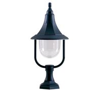 Lampe De Cheminée Décorative Noire IP44 E27 Pour Jardin Éclairage Extérieur