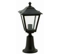 Lampe De Cheminée Noire IP44 44Cm E27 Rustique ONAYA Jardin Extérieur