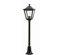 Lampe De Cheminée Nostalgique Noire 83 Cm IP44 Rustique E27 Extérieur Jardin