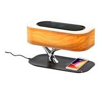 Lampe de Chevet Avec Bluetooth Haut-Parleur Sans Fil Chargeur Stepless Dimming BT007