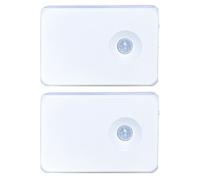 Lampe de chevet avec transducteur de mouvement intelligent, rechargeable, attrayant, 7 couleurs, éclairage de protection pour chambre à coucher, éclairage de placard automatique intelligent