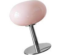 Lampe de chevet Base en fer Forme mignonne Simple Moderne Elégante Lampe de chevet pour la maison Interrupteur à bouton USB Rose
