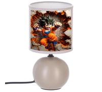 LAMPE DE CHEVET BOULE TAUPE DRAGON BALL Z