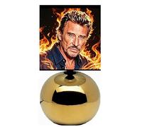 Lampe de Chevet Céramique Johnny Hallyday Allumer le Feu. | personnaliser