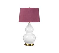 Lampe de Chevet Céramique Tissu E27 64 CM Rétro Table chambre à coucher