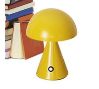 Lampe de chevet champignon, lampe de bureau champignon | Veilleuse LED rechargeable à 3 couleurs à commande tactile | Éclairage ambiant de chevet dans la chambre à coucher de salle de bains de dortoir