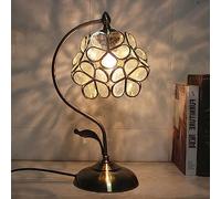 Lampe de Chevet/De Table/De Bureau En Fer Forgé, Style Tulipe, Pour Salon Ou Chambre.
